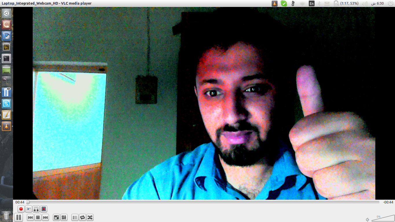 Using external webcam as Security Camera with Linux Ubuntu
